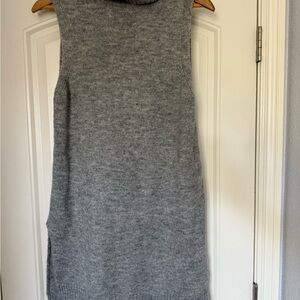 Stradivarius Light Gray Knit Sweater / Dress
